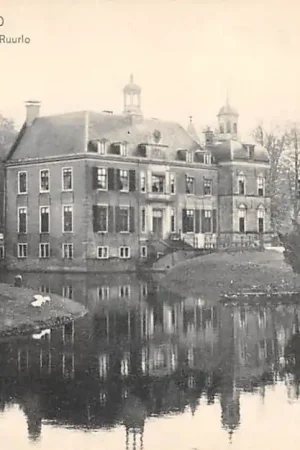 Autentyczny Ruurlo Kasteel Huize Ruurlo 1910 HC57998