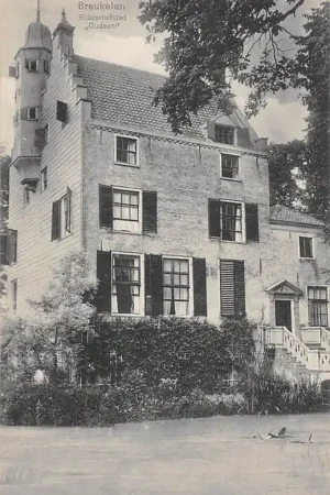 Tani Breukelen Ridderhofstad Oudaen 1910 Kasteel HC57969