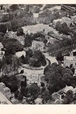 Oryginalny Maastricht Villapark 1927 KLM Luchtfoto 27-136 HC57935