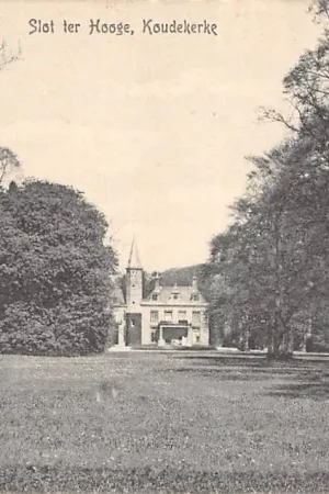 Koudekerke Slot ter Hooge 1910 Kasteel Walcheren HC57914 Oferta limitowana