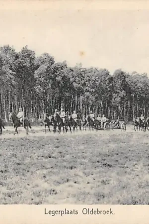 Tani Legerplaats Oldebroek Soldaten te paard Militair Veluwe HC57903
