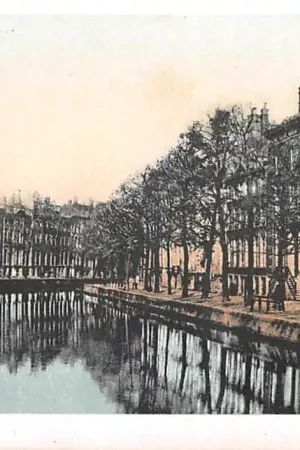 Zwrot pieniędzy Amsterdam Heerengracht Kleinrondstempel 13 AUG 02 HC57851