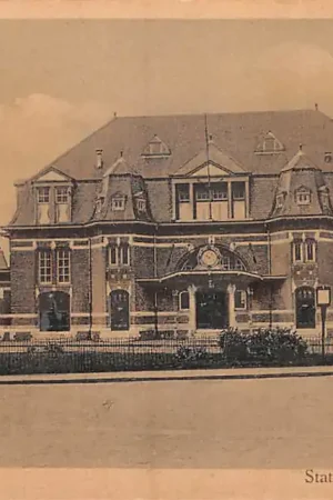 Amsterdam Station Willemsparkweg Spoorwegen HC57846 Darmowa dostawa