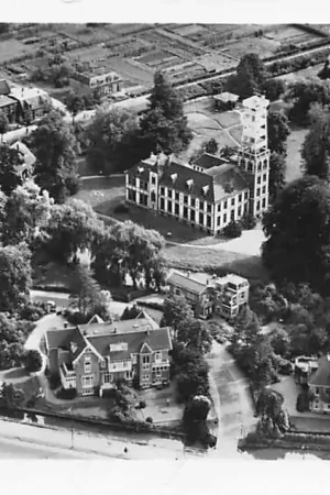 De Bilt Koninklijk Nederlandsch Meteorologisch Instituut 1951 Luchtfoto KLM No. 17852 HC57747 Rabat