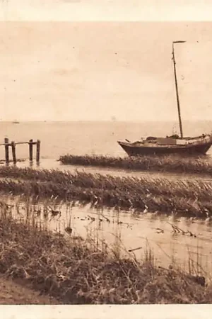 Popularny Putten Zuiderzee met schepen Veluwe 1930 HC57724