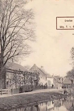 Wysoka jakość Moerkapelle Groeten uit 1904 Kerkstraat Zevenhuizen Zuidplas HC57484