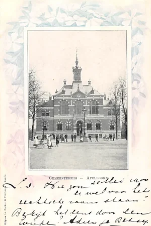 Apeldoorn Gemeentehuis 1900 HC57459 Szybka dostawa