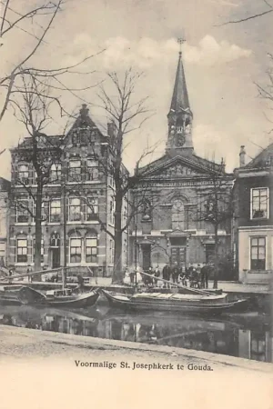 Najlepsza cena Gouda Hoge Gouwe Voormalige St. Josephkerk gesloopt in 1900 voor de bouw van de huidige R.K. Kerk HC57376