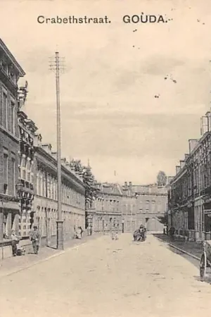 Rabat Gouda Gompers Crabethstraat Venter met hondenkar HC57368