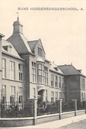 Gouda Burgemeester Martenssingel Rijks Hoogere Burger school a.d. Krugerlaan Gompers HC57364 Bezpieczna płatność