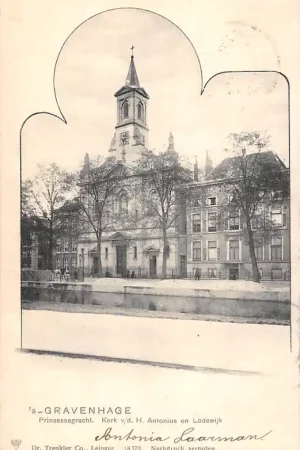 Ekspresowa dostawa 's-Gravenhage Prinsessegracht Kerk v.d. H. Antonius en Lodewijk 1902 HC57332
