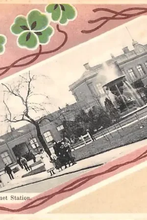 Zutphen Stationsplein met Station Spoorwegen 1900 HC57309 Tani