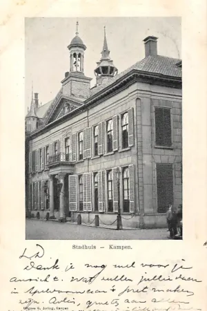 Kampen Stadhuis 1902 HC57293 Autentyczny