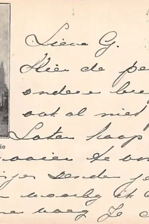 Deventer R. Kath. Kerk en Pastorie 1898 HC57290 Rabat