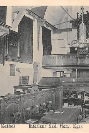 Ekspresowa dostawa Schiedam Kethel Interieur Ned. Herv. Kerk Orgel 1943 HC57205