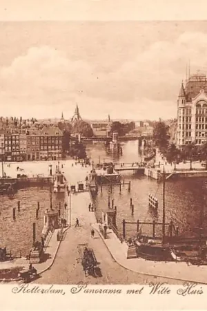 Rotterdam Panorama met Witte Huis HC57086 Kup teraz