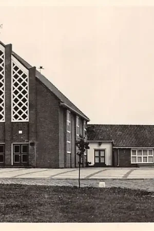 Ens Gereformeerde Kerk 1956 Noordoostpolder Flevoland HC57080 Oryginalny