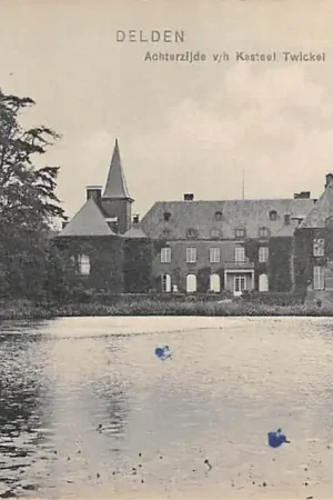Delden Achterzijde v\\/h Kasteel Twickel Hof van Twente 1910 HC57058 Niska cena