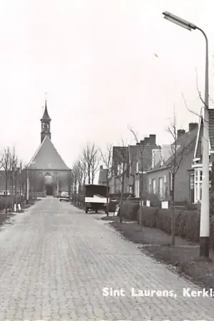 Sint Laurens Kerklaan met N.H. Kerk 1961 Walcheren Middelburg HC56966 Bezpieczna płatność