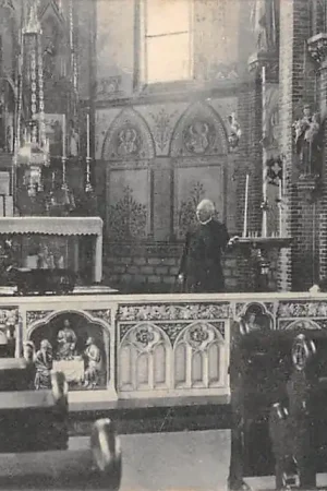 Waddinxveen Interieur der R.K. Kerk 1906HC56852 Oryginalny
