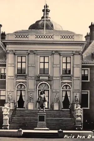 Autentyczny 's-Gravenhage Huis ten Bosch Haagsche Bosch Type fotokaart HC56841