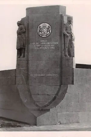 Tylko dziś Scheveningen Monument Hulde aan de Gemobiliseerde Land en Zeemacht Aug. 1914 - Nov. 1918 WO1 's-Gravenhage HC56811