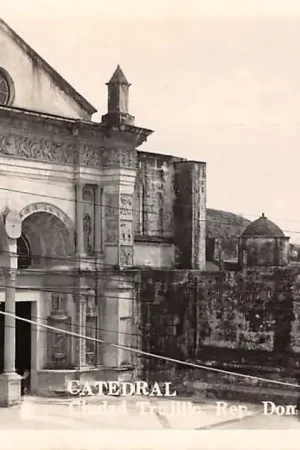 Domicaanse Republiek La Republica Dominicana Catedral Ciudad Trujillo Fotokaart Zuid-Amerika HC56732 Bezpieczna płatność