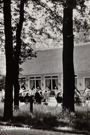 Ostatnia szansa Uddel Restaurant Theehuis Uddelermeer Veluwe 1963 HC56723
