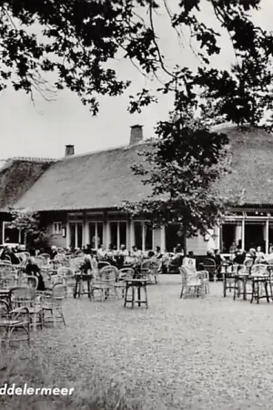 Wyprzedaż Uddel Restaurant Theehuis Uddelermeer Veluwe 1961 HC56722