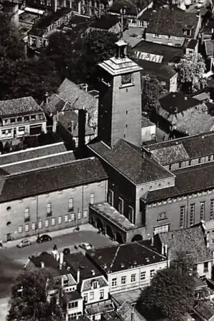 Premium Enschede Raadhuis 1964 KLM Luchtoto No. 30397 HC56626