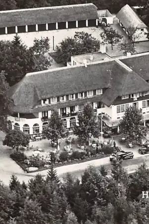 Vierhouten Hotel De Mallejan 1954 KLM Luchtfoto Veluwe HC56585 Popularny