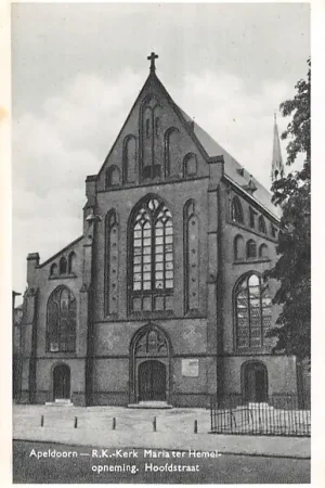 Apeldoorn R.K. Kerk Maria ter Hemelopneming Hoofdstraat Veluwe HC56579 Wysoka jakość