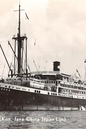 Darmowa dostawa Scheepvaart Kon. Java-China Paketvaart Lijnen N.V. m.s. van Heutz Amsterdam Schepen HC56545