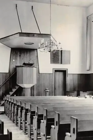 Tylko dziś Reeuwijk Sluipwijk Ned. Hervormde Kerk Interieur 1965 HC56480