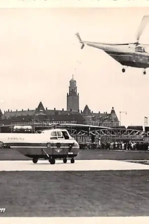 Rotterdam Heliport Luchthaven Sabena Helikopters Luchtvaart Vliegtuigen HC56372 Zamów teraz