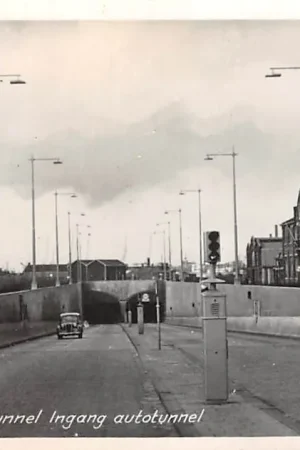 Rotterdam Maastunnel Ingang auto tunnel HC56342 Wyprzedaż