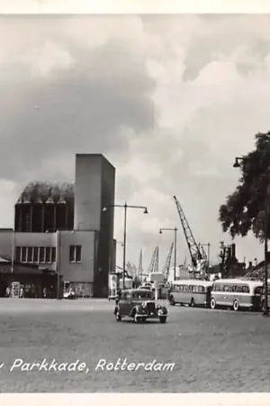 Rotterdam Parkkade Ventilatiegebouw Maastunnel Auto bussen HC56341 Ekspresowa dostawa