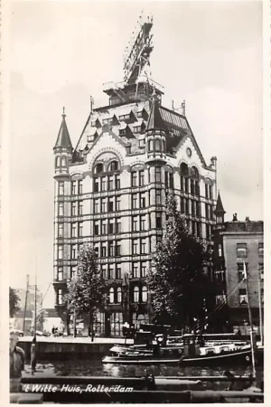 Rotterdam 't Witte Huis met sleepboten Scheepvaart HC56284 Ekspresowa dostawa