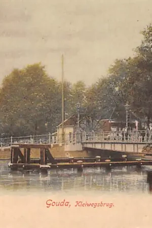 Gouda Kleiwegsbrug Kattensingel Hotel Belvedère 1900 HC56236 Oferta limitowana
