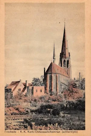 Enschede R.K. Kerk Oldenzaalschestraat (achterzijde) HC56181 Nowość