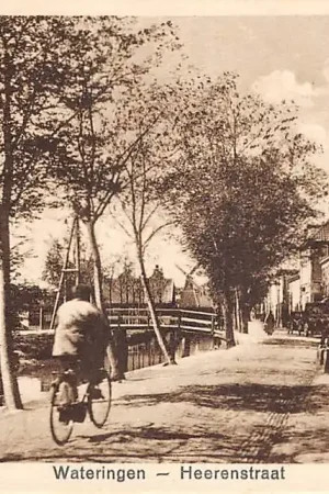 Promocja Wateringen Heerenstraat Fietser Molen Westland HC55971