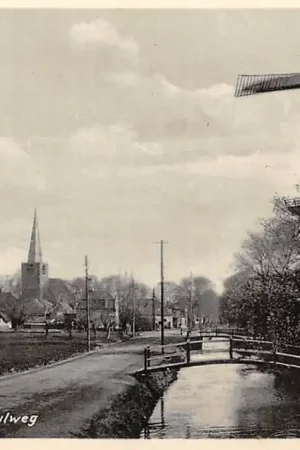Wateringen Qwintsheulweg Heulweg met molen Windlust Westland HC55967 Promocja
