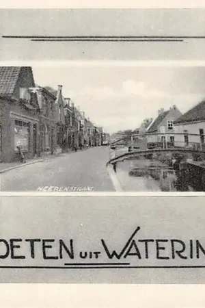 Wateringen Groeten uit 1941 Molen Heerenstraat R.K. Kerk Westland HC55927 Szybka dostawa