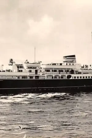 Zwrot pieniędzy Hoek van Holland M.S. Prinses Beatrix uit Vlissingen Scheepvaart Sc hepen 1958 HC55901