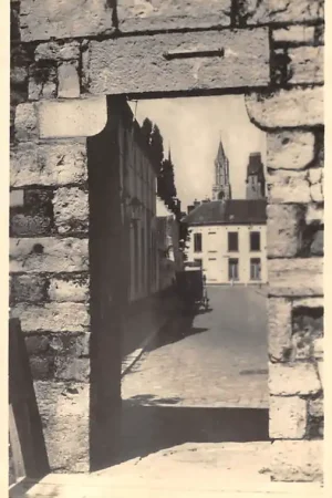 Autentyczny Maastricht Doorkijk bij de Zwingelput Type fotokaart 1948 HC55890