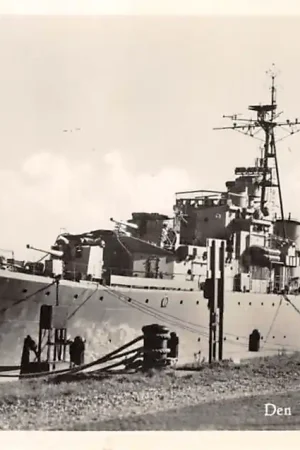 Den Helder Hr. Ms. Banckert Marine Schepen 1950 HC55795 Darmowa dostawa