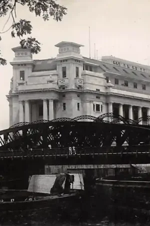 Autentyczny Singapore General Post Office Hoofd Postkantoor Fotokaart Azië HC55729