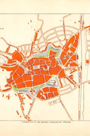 Promocja Goes Plattegrondjaren 30 Zuid-Beveland HC55705