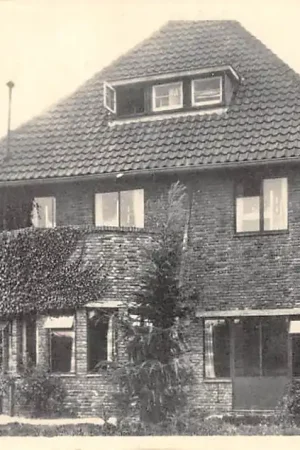 Oryginalny Lunteren Jeugdherberg De Poelakker achterzijde 1951 Veluwe HC55665