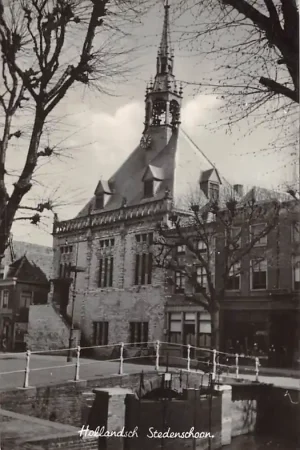 Schoonhoven Stadhuis Hollandsch Stedenschoon HC55742 Ekspresowa dostawa